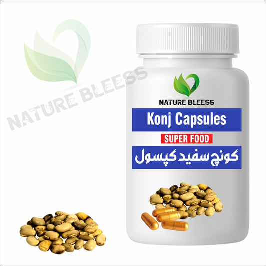 Konj Capsules  کونج سفید کونج کیپسولز